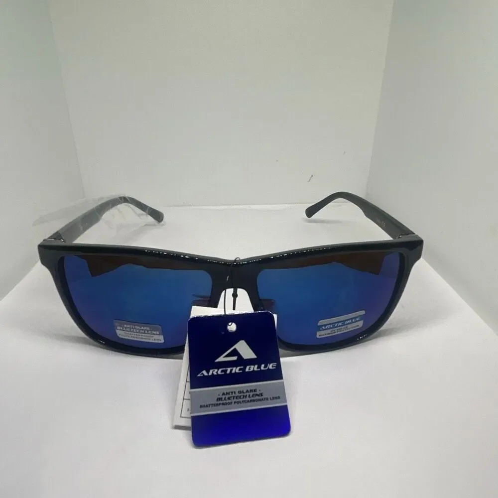 Arctic Blue UV400 Sunglasses Anti-Glare Shatterproof Lenses
